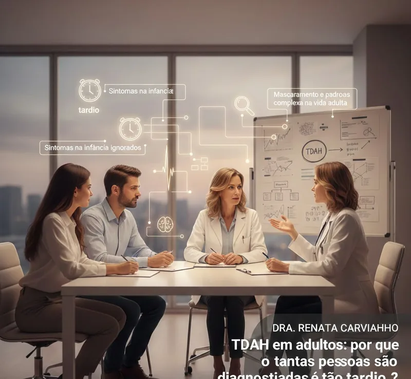 TDAH em adultos: por que tantas pessoas são diagnosticadas tardiamente?